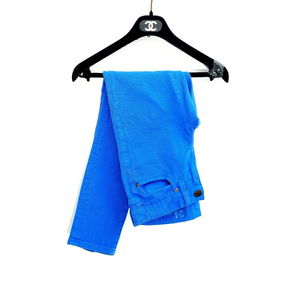 J. Crew Cobalt Skinny Ankle Jeans - Picture 1 of 4